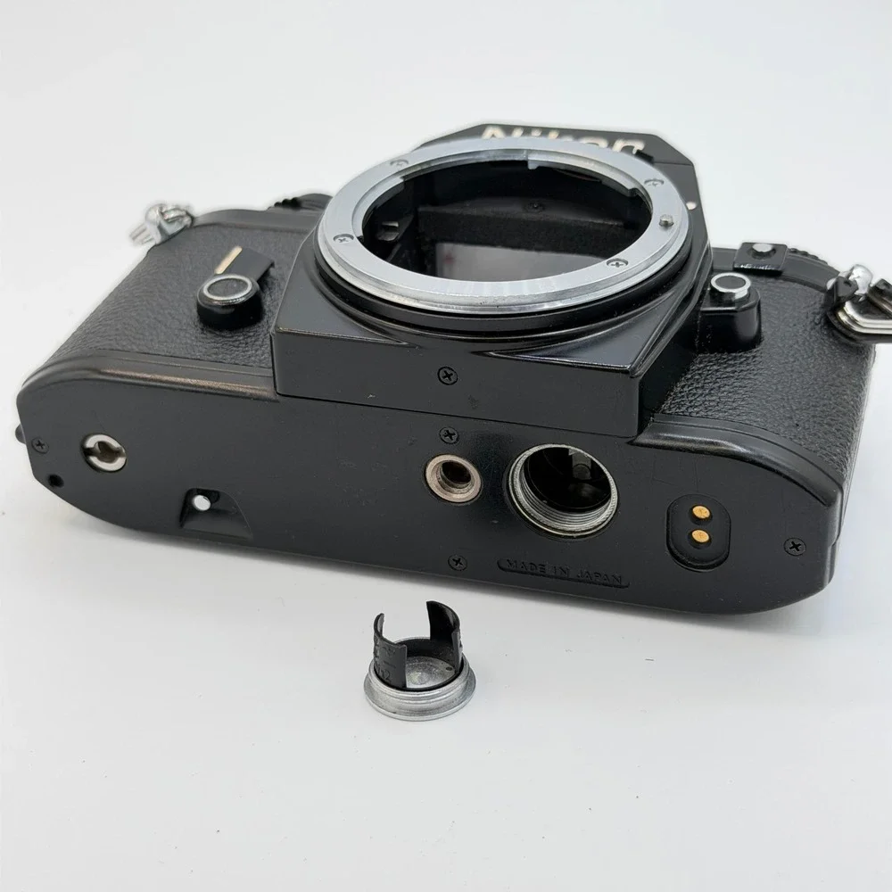 Nikon EM 35mm Film SLR Camera Body Black Compact Auto Japan Tested & Working!
